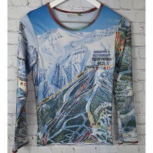 Mountain Tops By JULY FIVE Graphic Design Mountain Trails Lifts TELLURIDE Sz XS